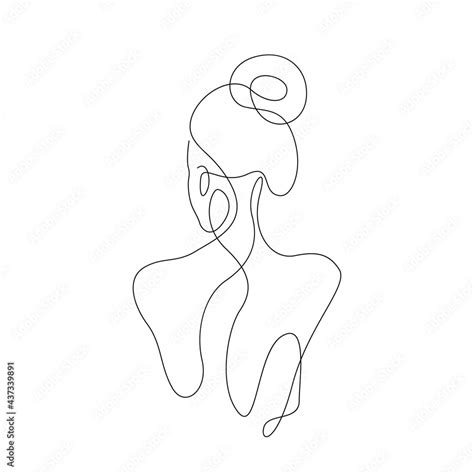 woman line art|line art female body.